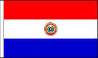 Paraguay Table Flags